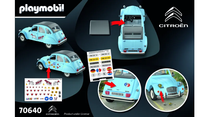 PLAYMOBIL 70640 Citroën 2CV