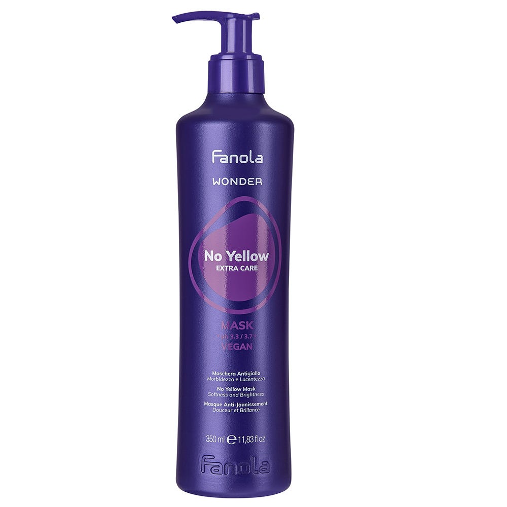 Fanola Wonder No Yellow Silber-Glanz-Pflegemask 350 ml