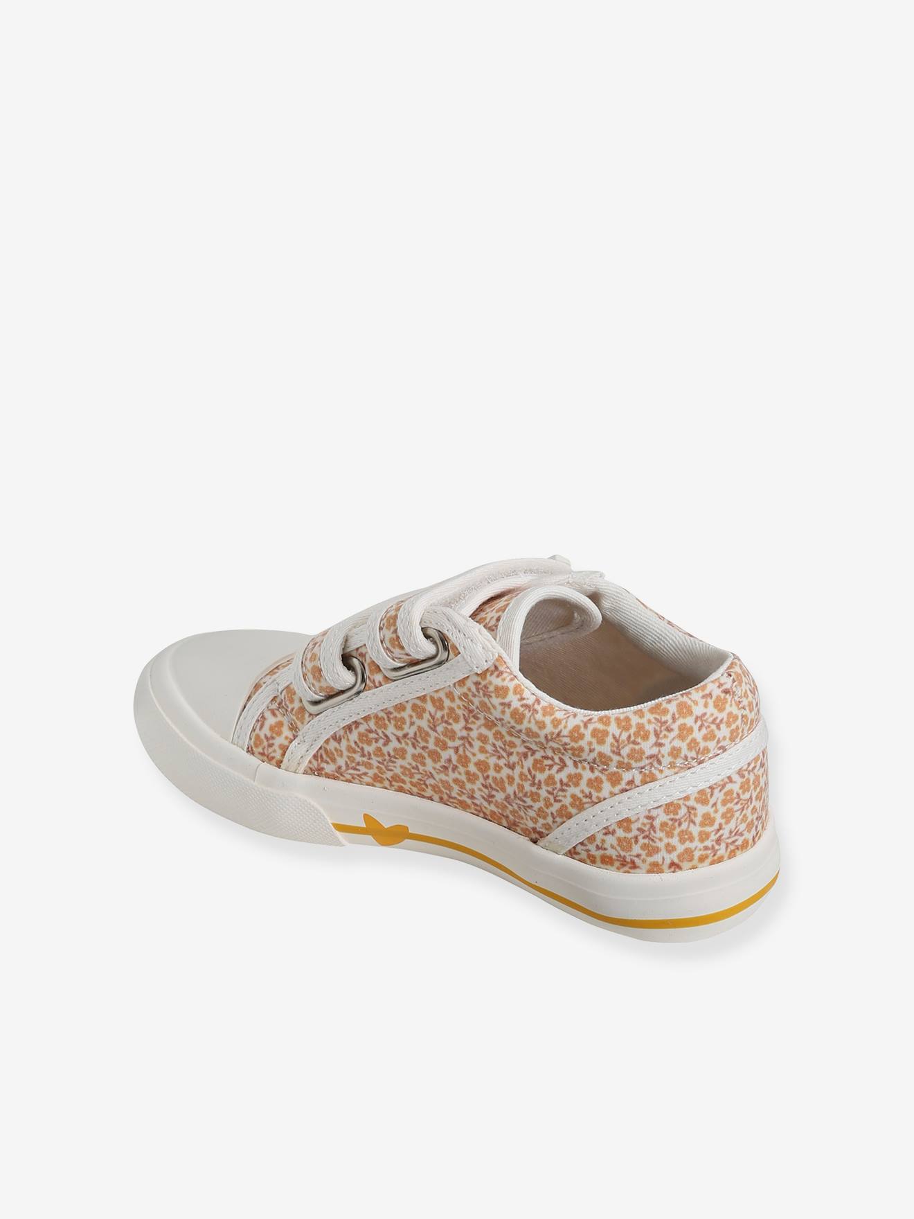 Vertbaudet Mädchen Klett-Sneakers, Anziehtrick - jeansblau