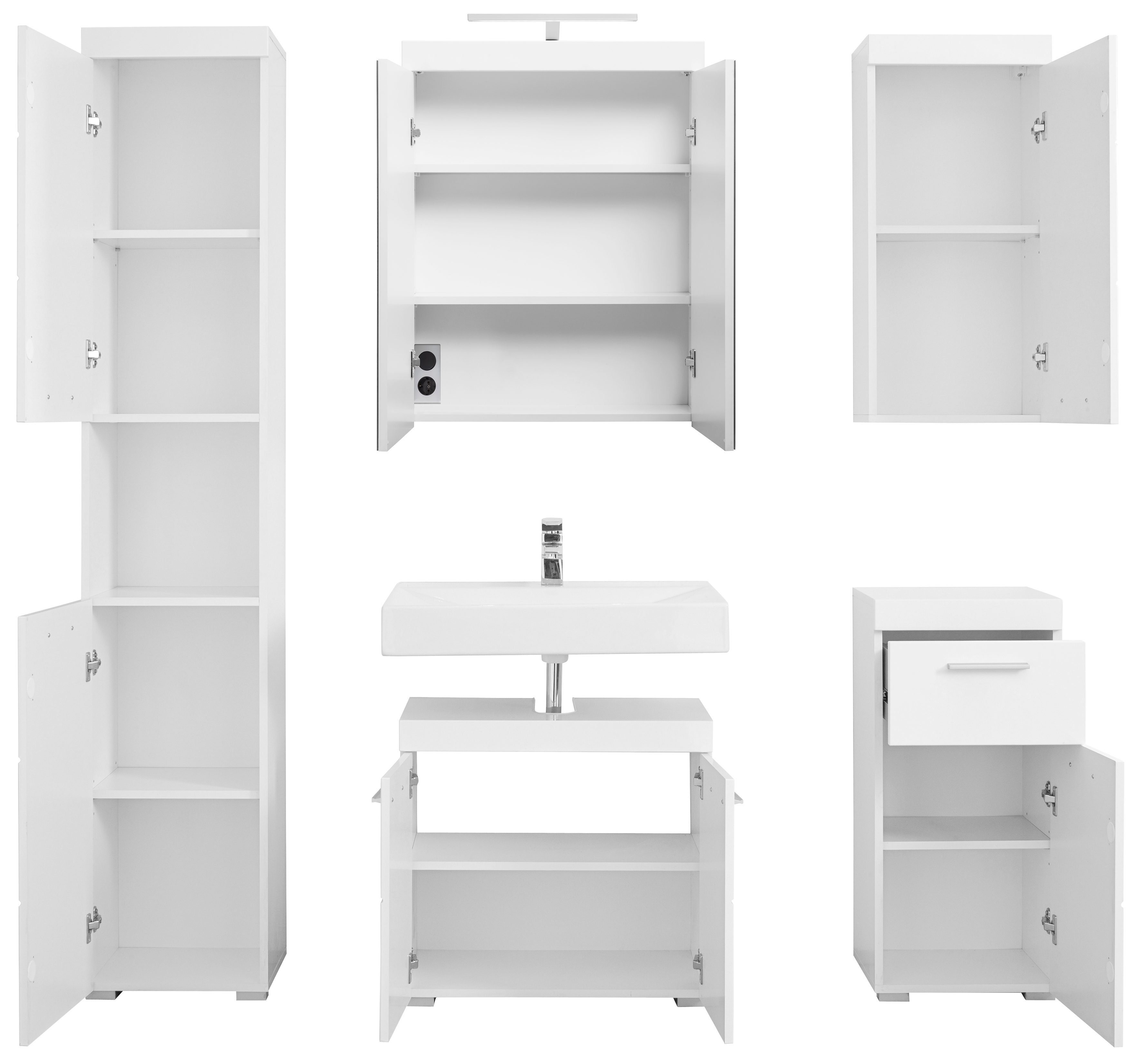 INOSIGN Badmöbel-Set Avena, (Set, 5-St)