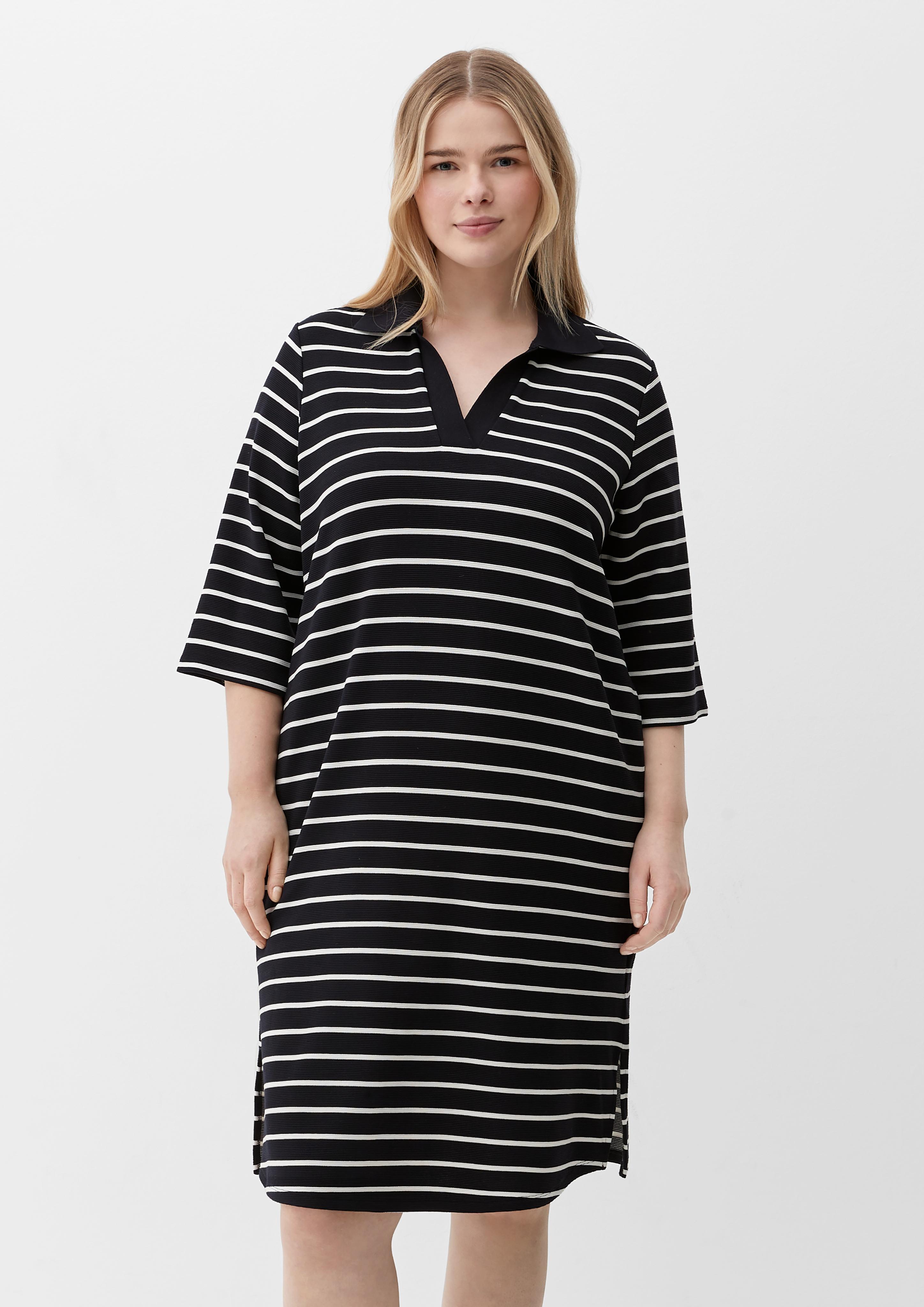 Kleid mit Rippstruktur  2128619-59G2