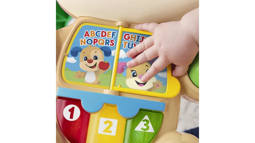 Fisher-Price Lernspaß Hündchens Lauflernwagen, Lauflernhilfe Baby, Laufwagen
