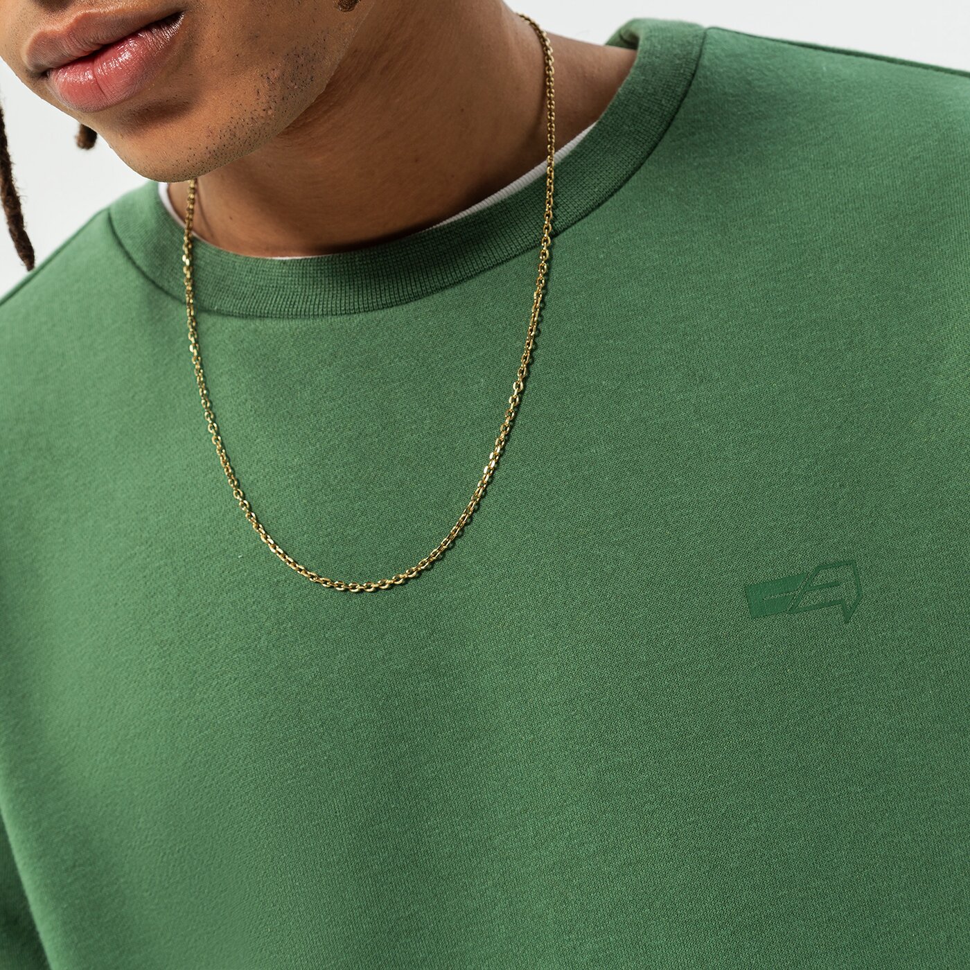 CONFRONT SWEATSHIRT CONFRONT CREW MINI LOGO Grün