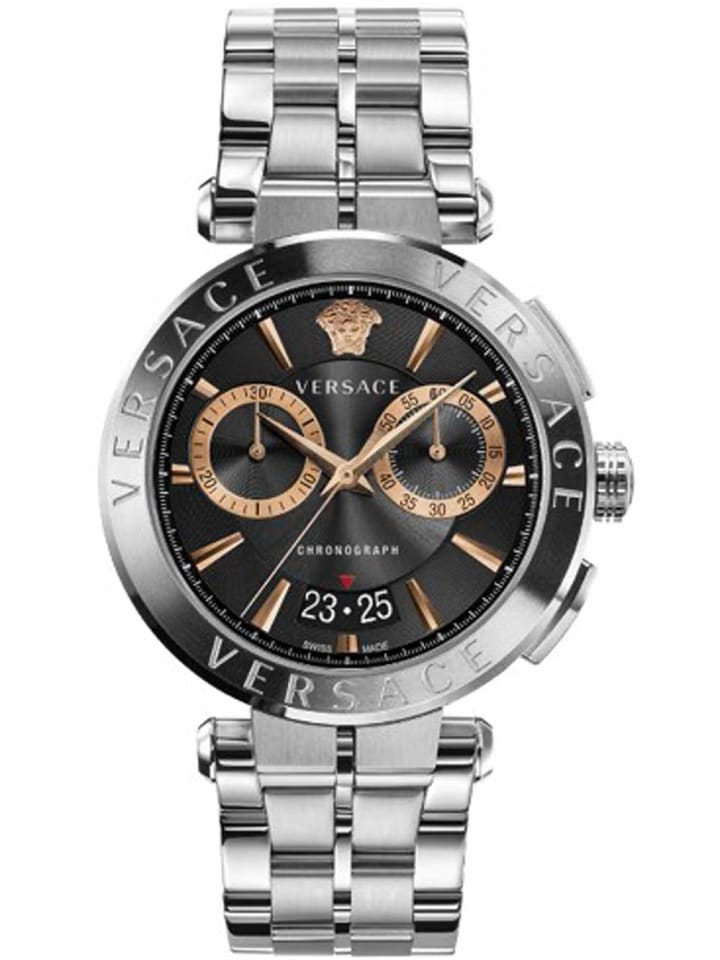 Versace Schweizer Uhr Aion in silber günstig kaufen onesize