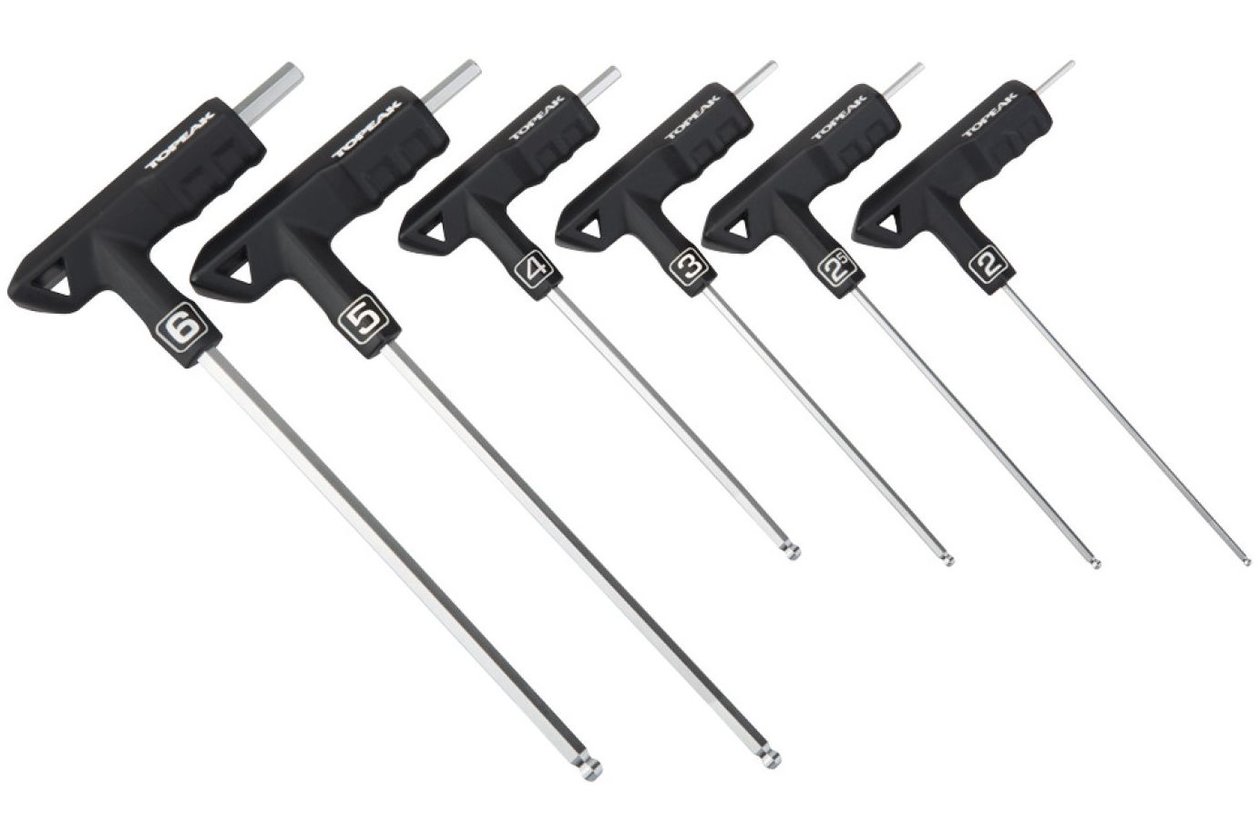 Topeak DuoHex Innensechskant T-Schlu00fcssel Set
