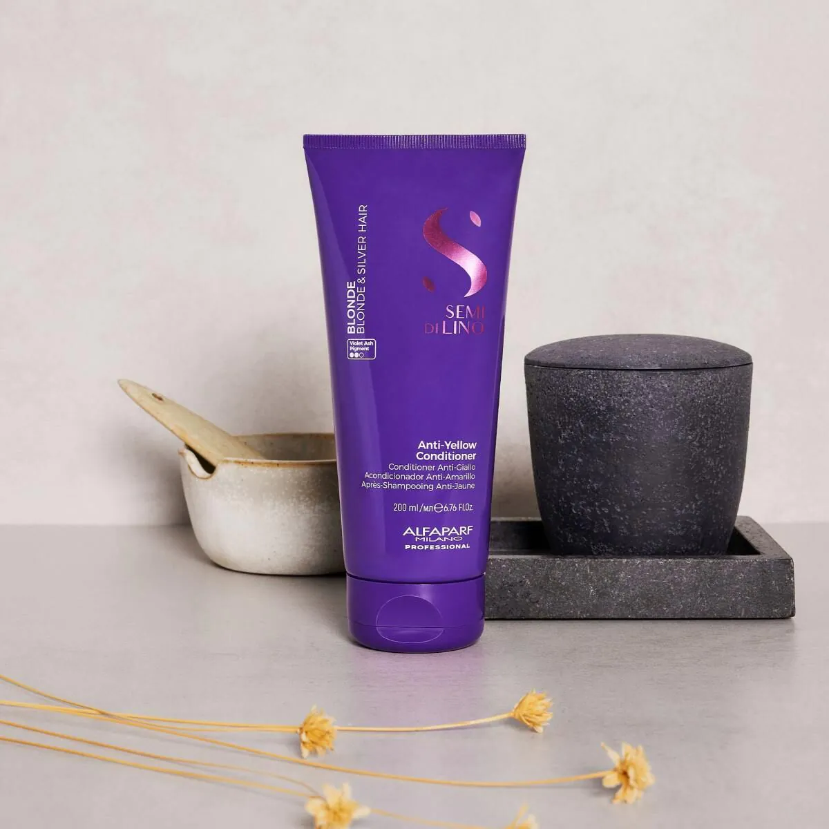 Alfaparf Milano Semi di Lino Blonde & Brunette Balsam til blondt og gråt hår
