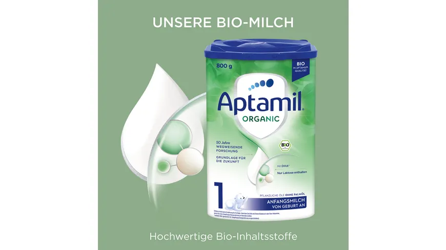 Aptamil Organic 1 Anfangsmilch 800 g