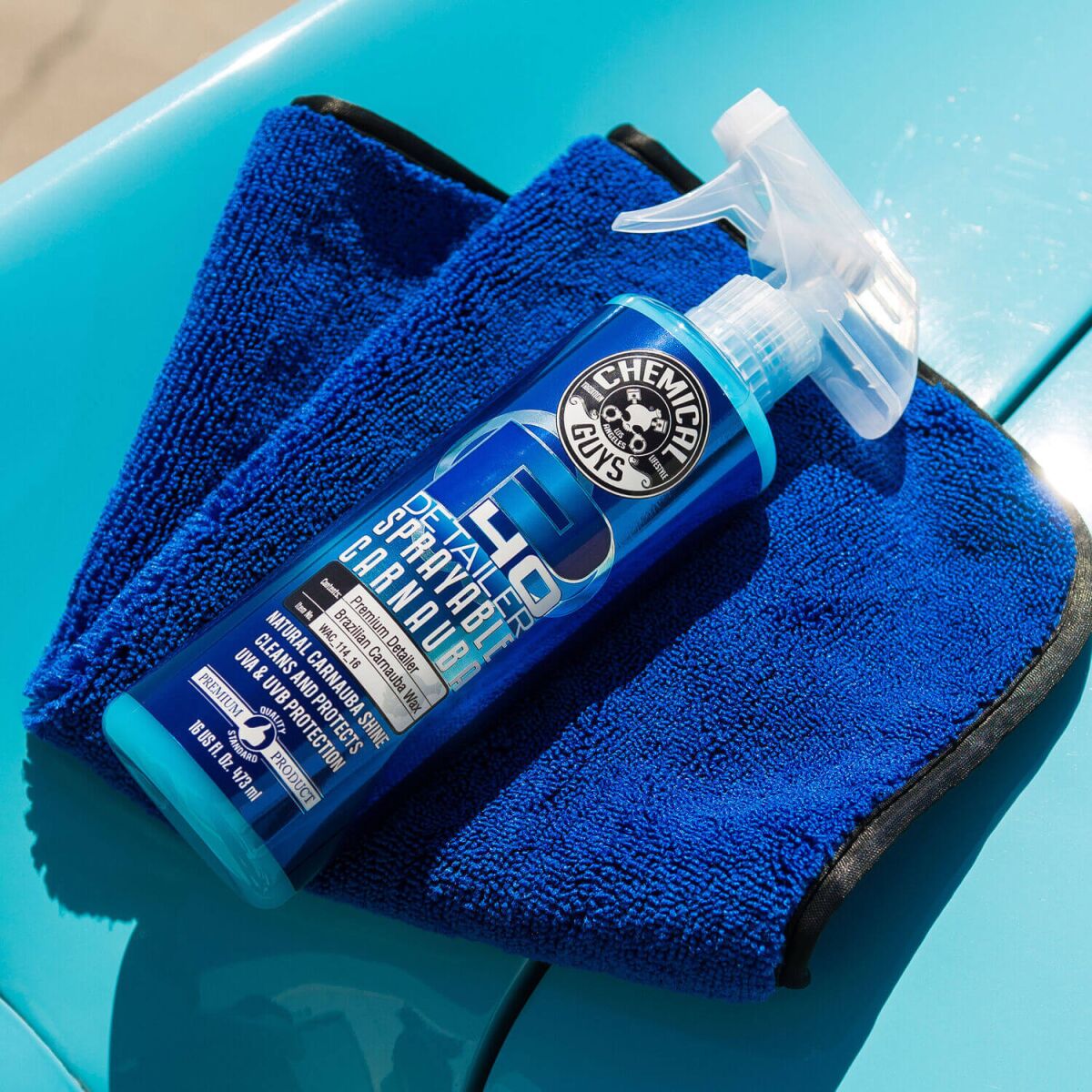 Chemical Guys P40 Quick Detailer mit Carnauba Wachs 473ml