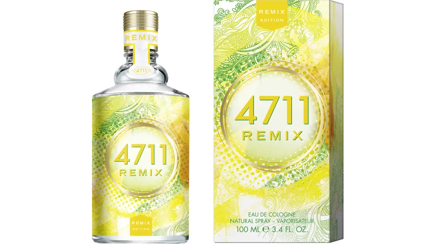4711 Remix URBAN SUMMER Eau de Cologne Naturalspray 100 ml