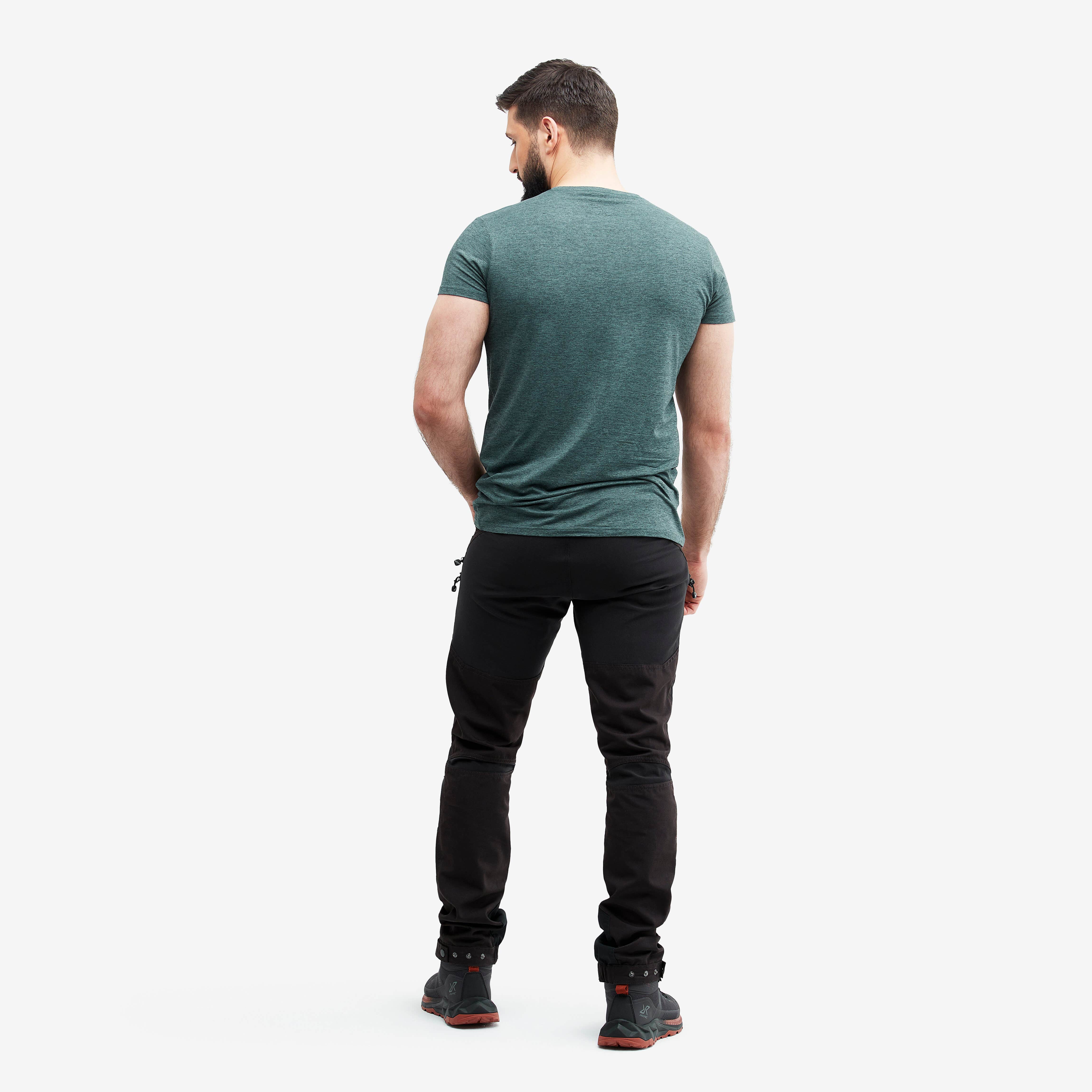 Vagabond Logo Tee Homme Goblin Blue Melange