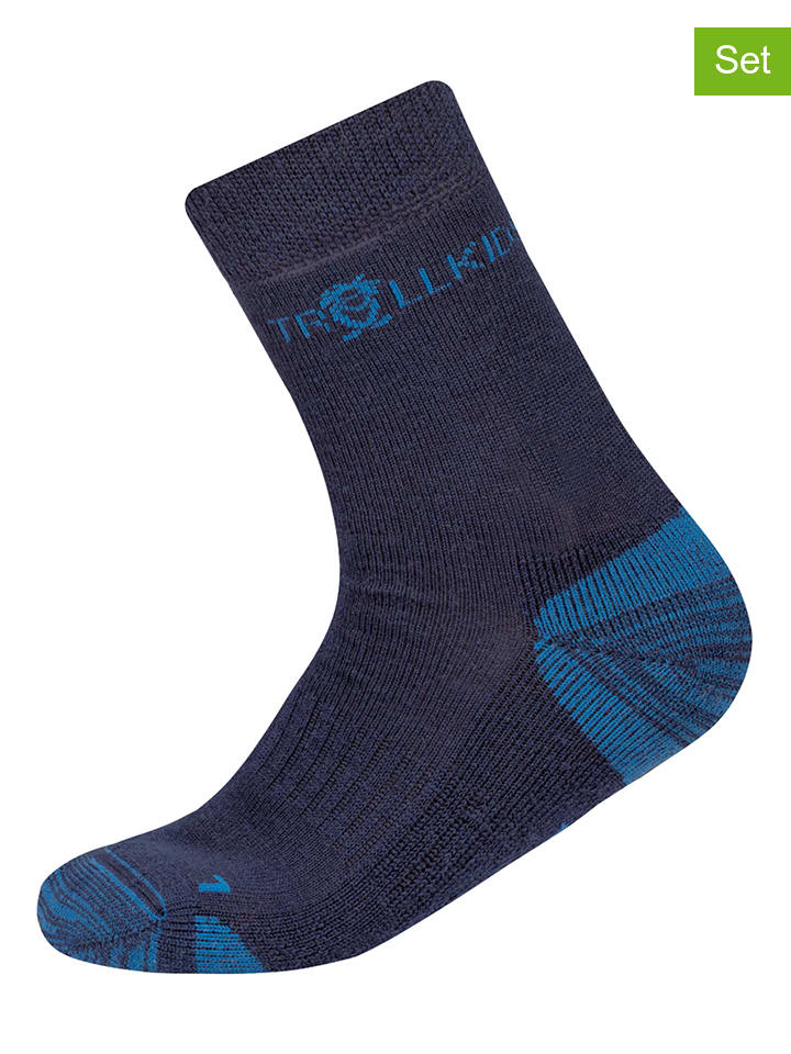 Trollkids 2er-Set: Trekkingsocken 