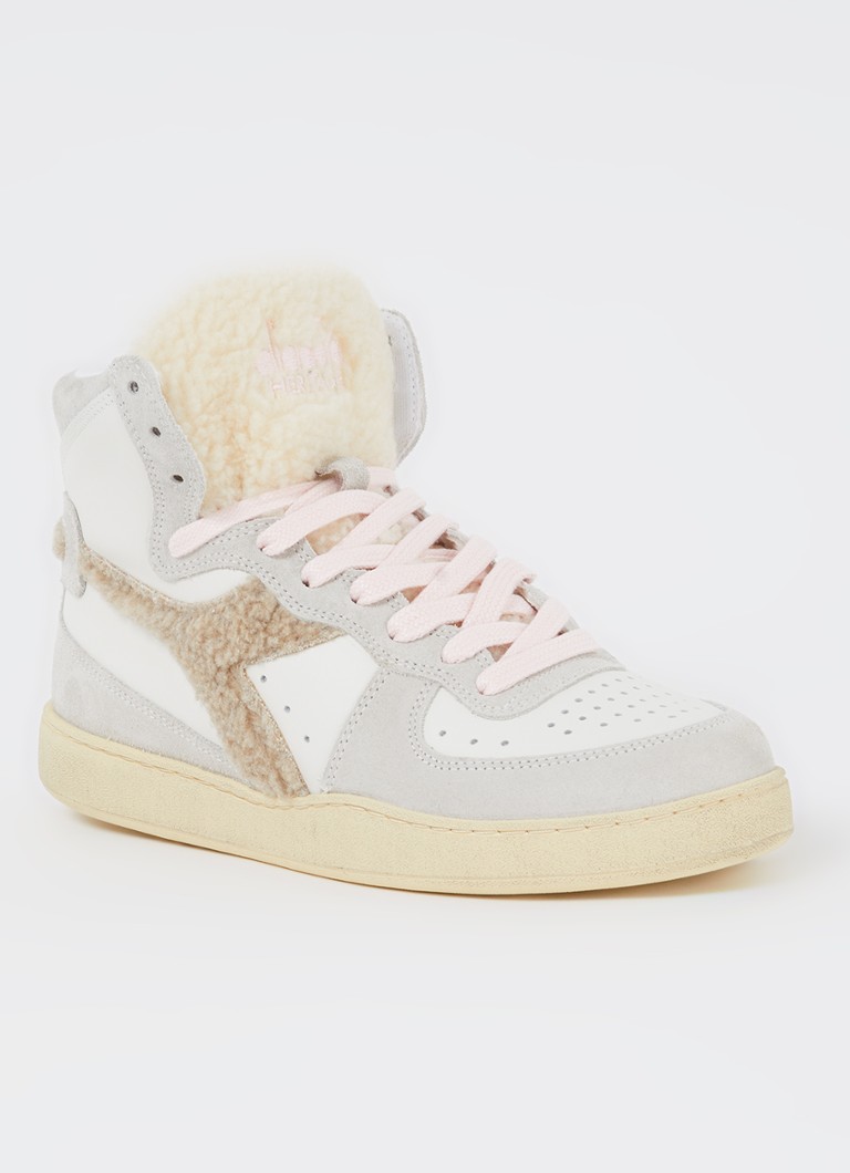 Diadora Mi Basket Chalet Vysoké tenisky z telecí kůže
