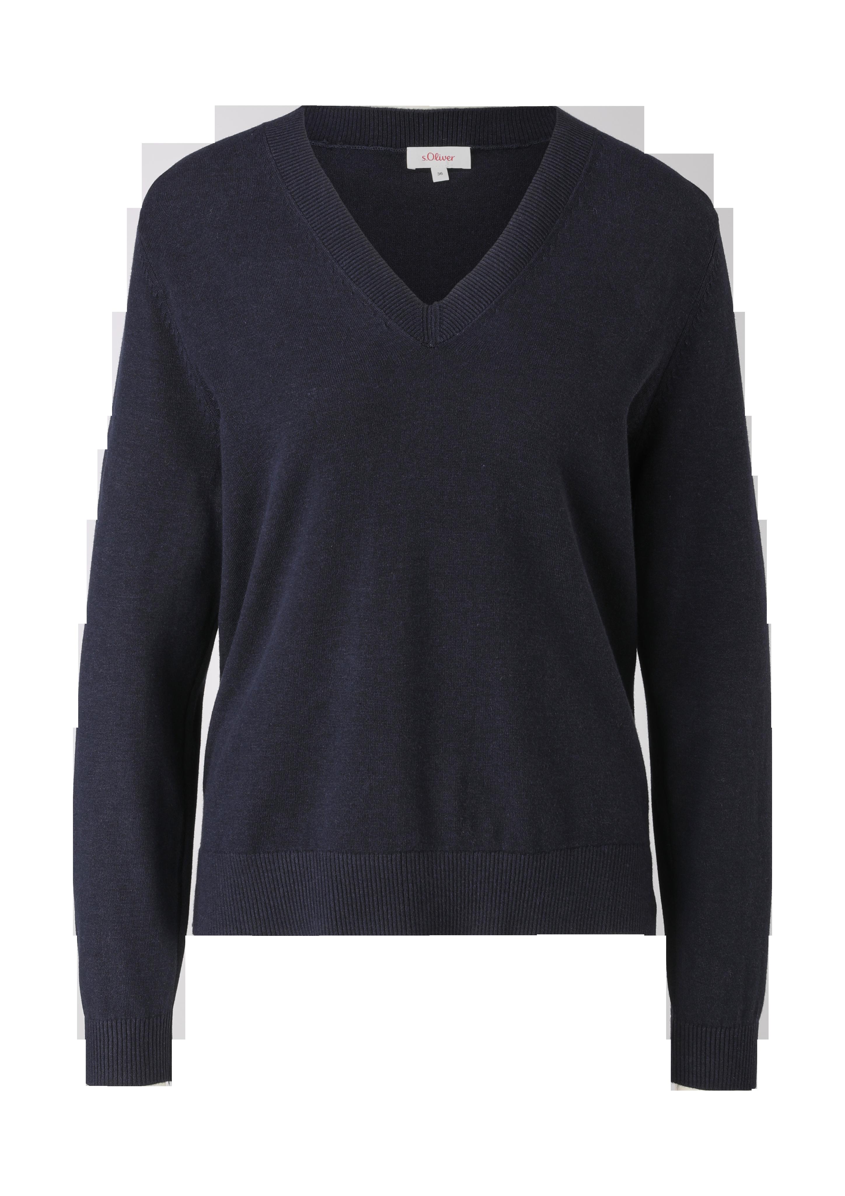 Feinstrickpullover aus Viskosemix  2118888-5959