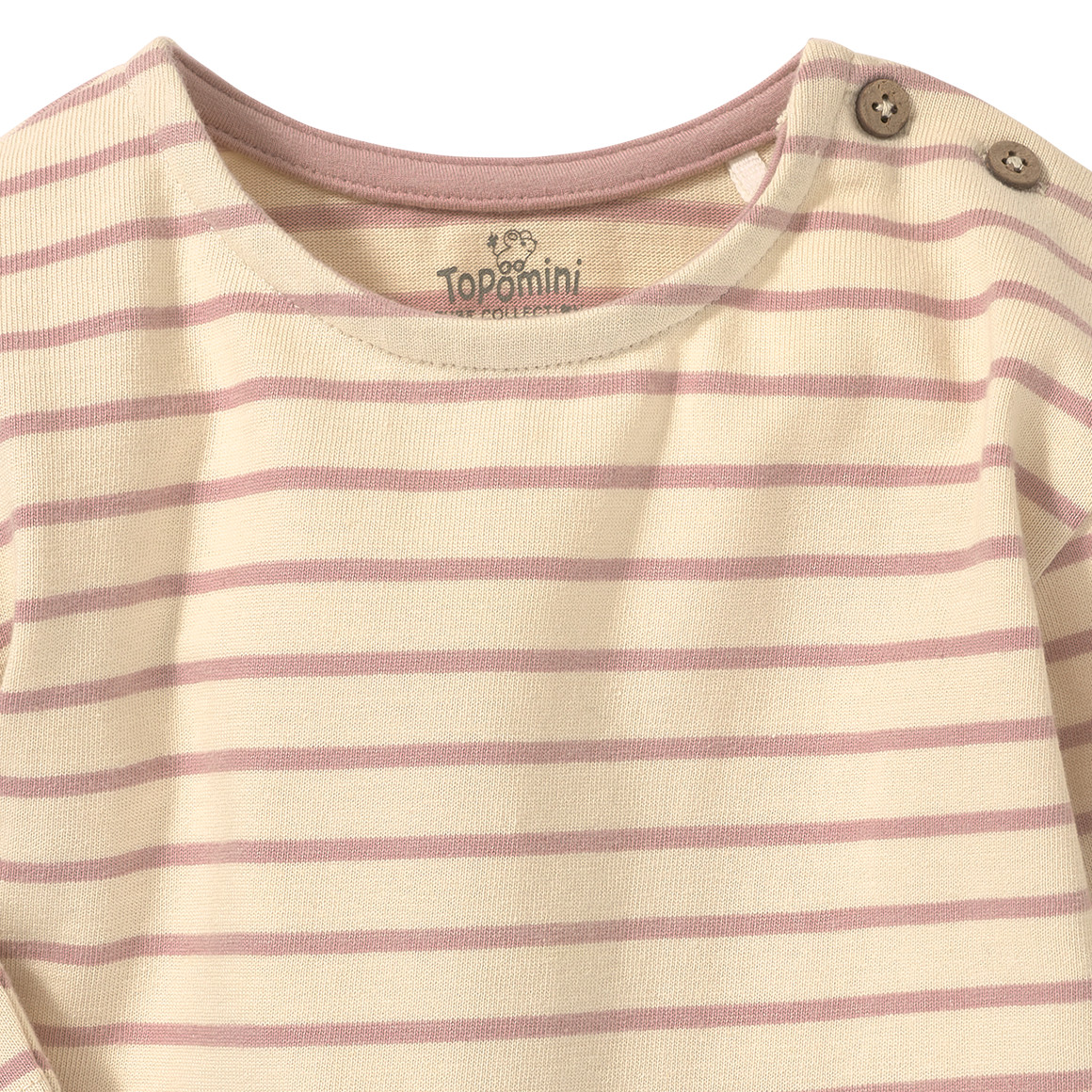 Newborn Langarmshirt aus Bio-Baumwolle