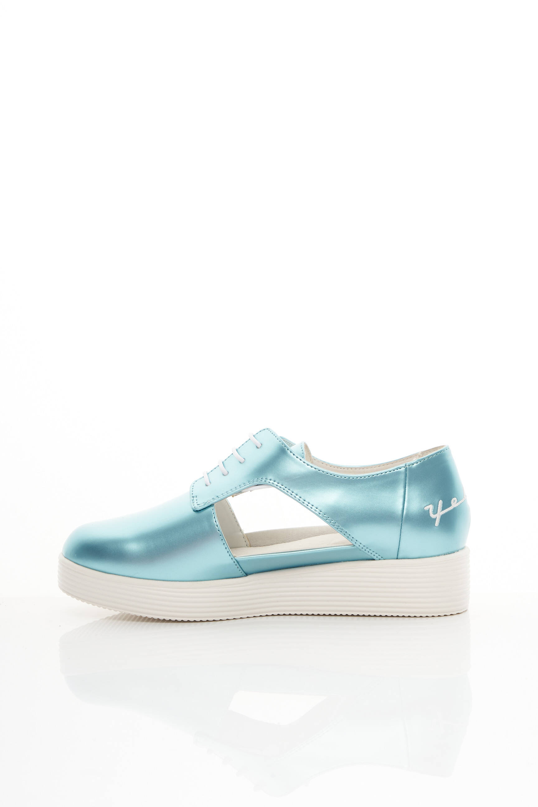 Mellow Yellow Derby Femme couleur bleu