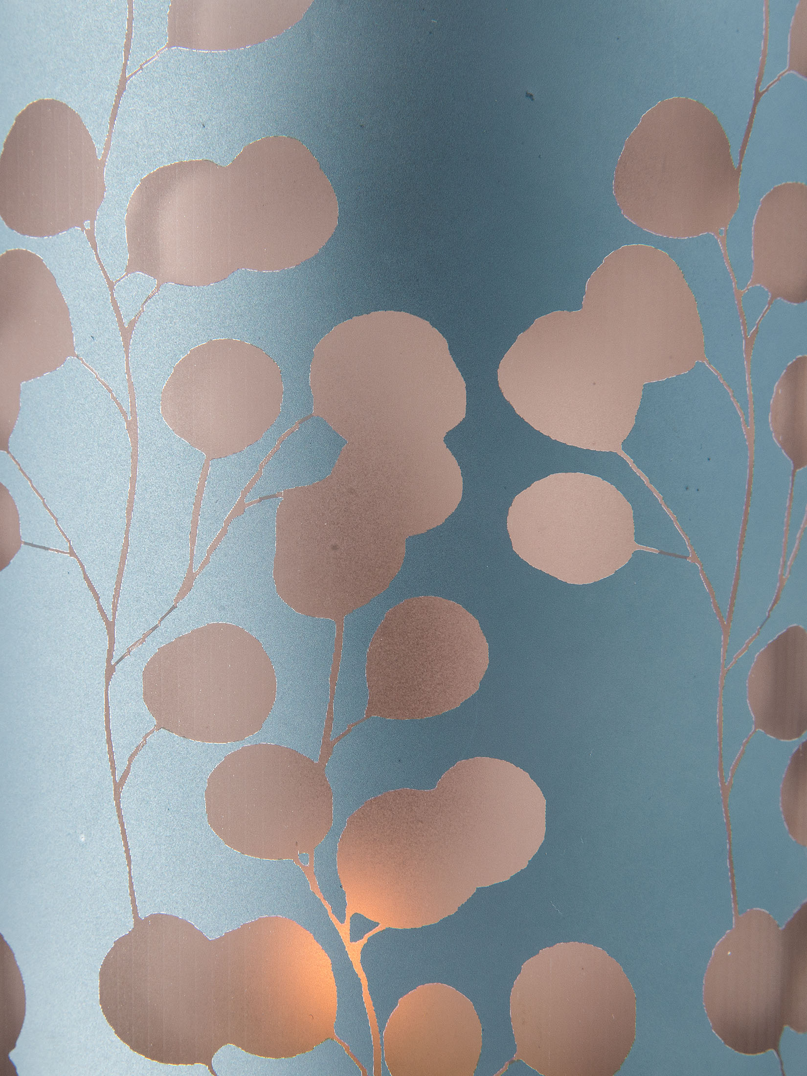 Lunaria Windlicht, Grau/Gold