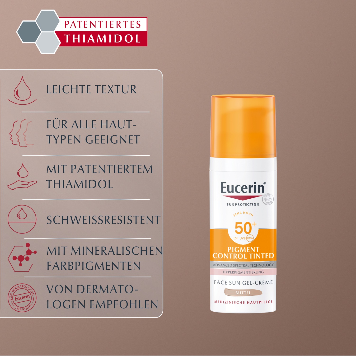Sun Fluid Pigment Control mittel LSF 50+