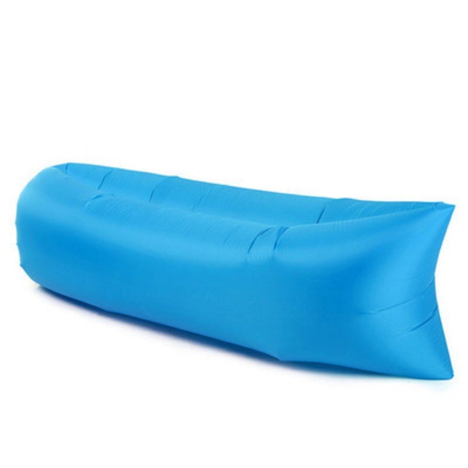 KLLGIA Luftbett Aufblasbares Sofa im Freien, faules tragbares Park-Picknick-Luftbett