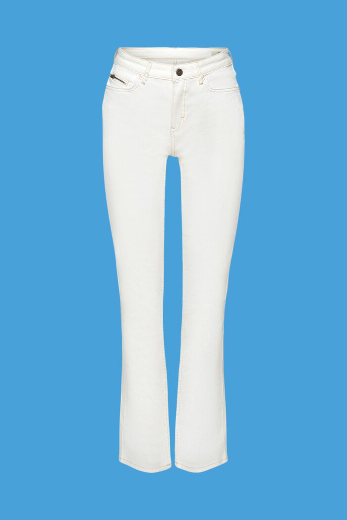 High-Rise-Jeans mit geradem Bein