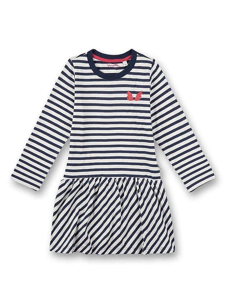 Sanetta Kidswear Kleid in Dunkelblau günstig kaufen 128