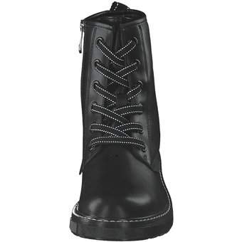 Marco Tozzi Schnürstiefelette in schwarz