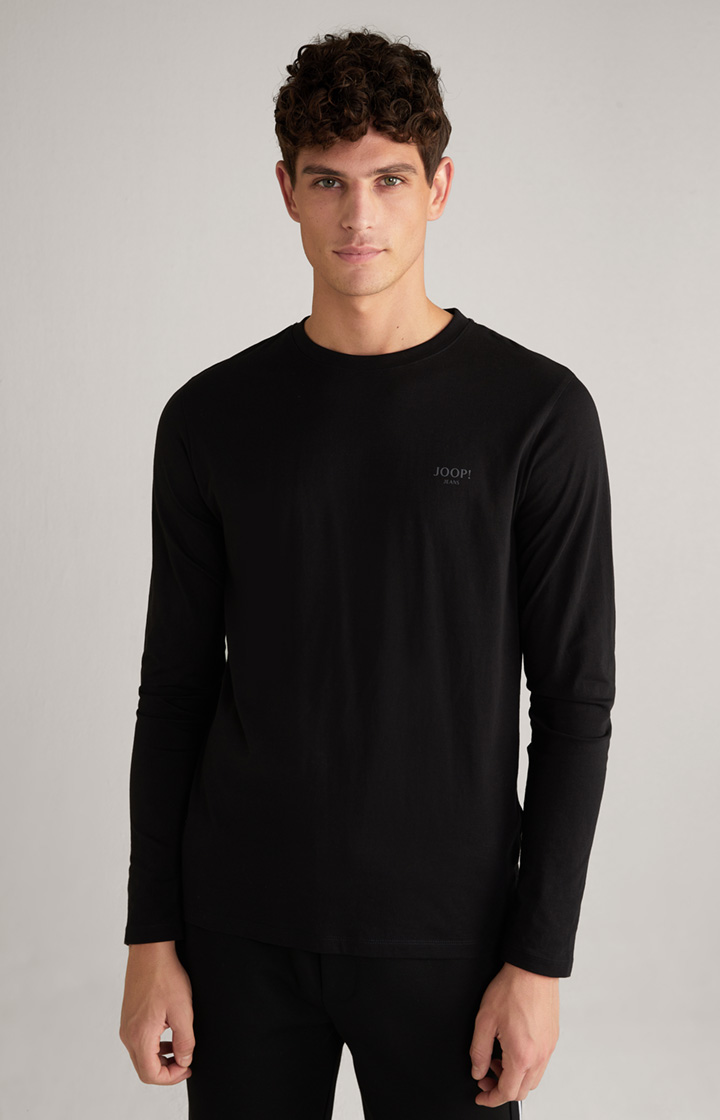 Longsleeve Alphis in Schwarz