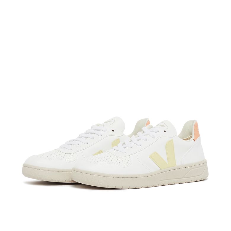 Veja Wmns V-10 white sun peach