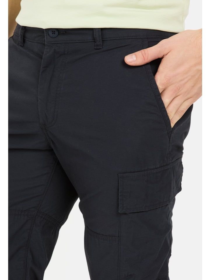 Camel Active 3/4 Cargo Shorts Regular Fit in Dunkelblau günstig kaufen