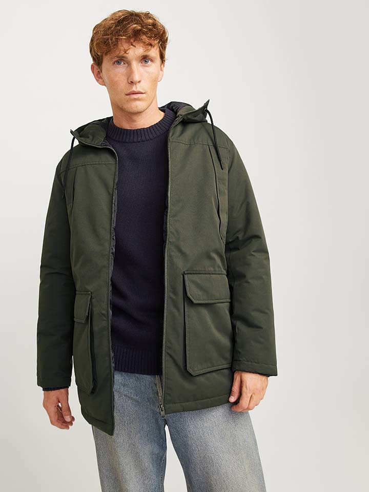 Jack & Jones Parka in Khaki günstig kaufen