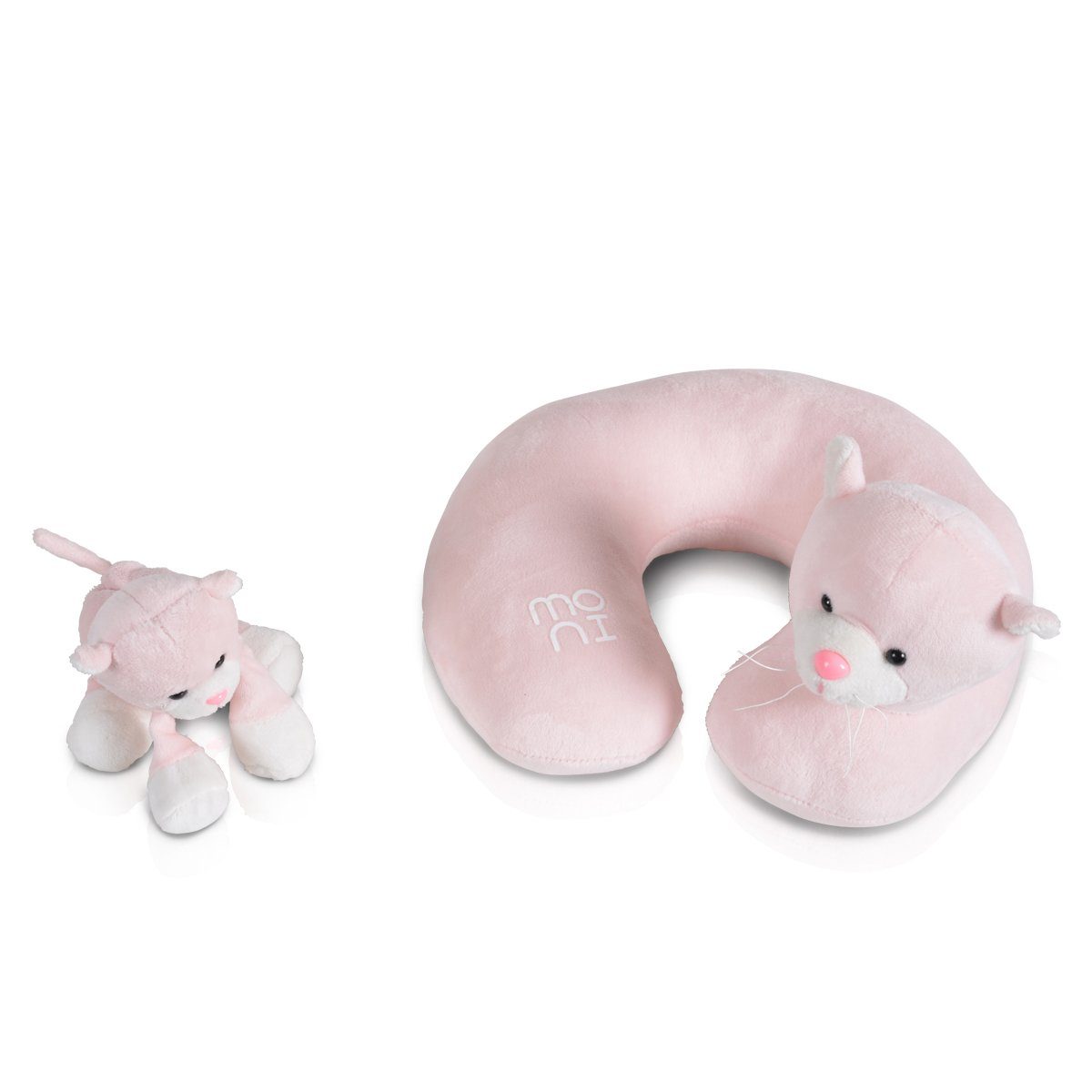 Moni Autokindersitz Kindersitz Serengeti 0-36 kg, bis: 36 kg, Gruppe 0/1/2/3 Isofix Nackenkissen Plüschtier