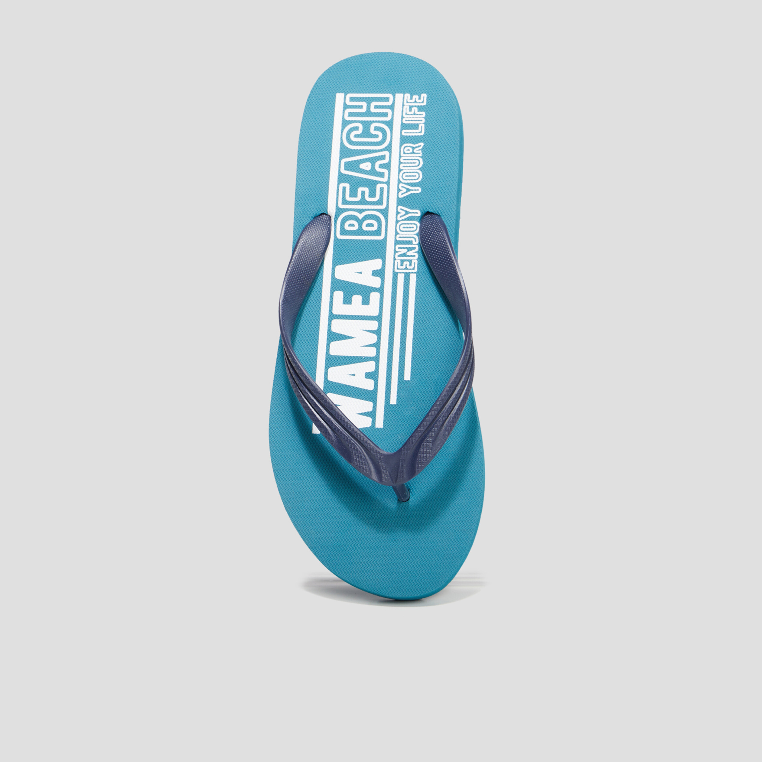 Tongs Wamea Beach bleu turquoise homme | La Halle