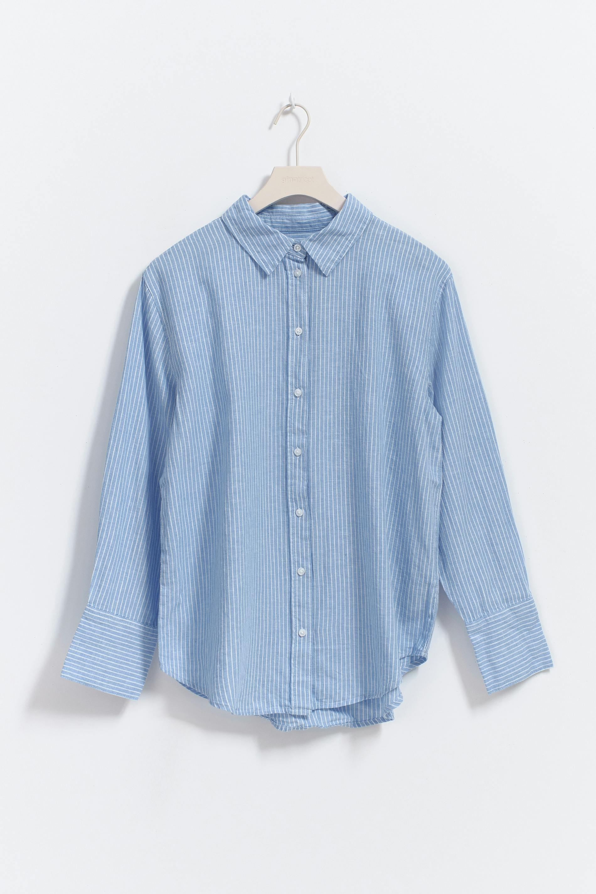 Linen blend shirt