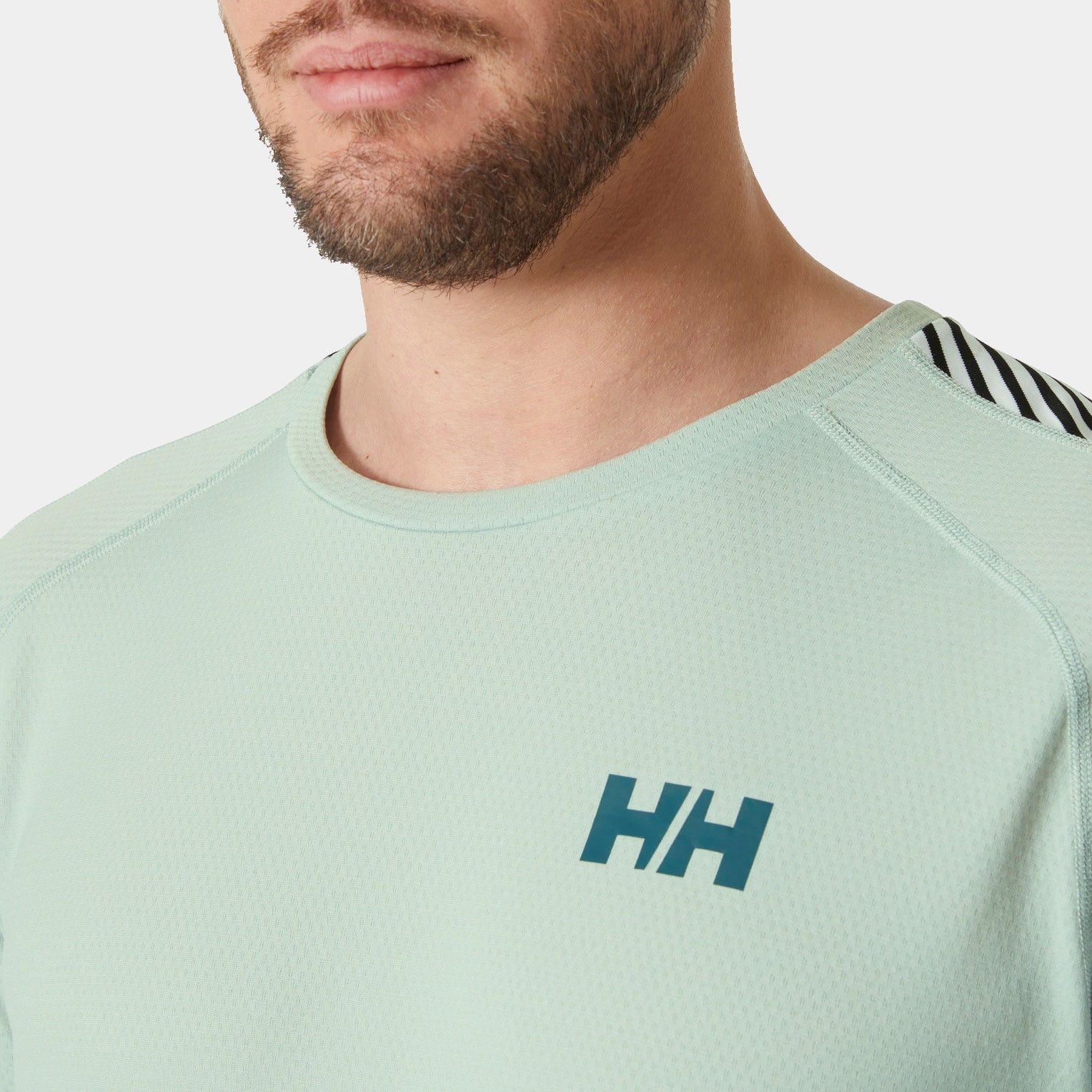 Men's LIFA® ACTIVE Stripe Crew Base Layer