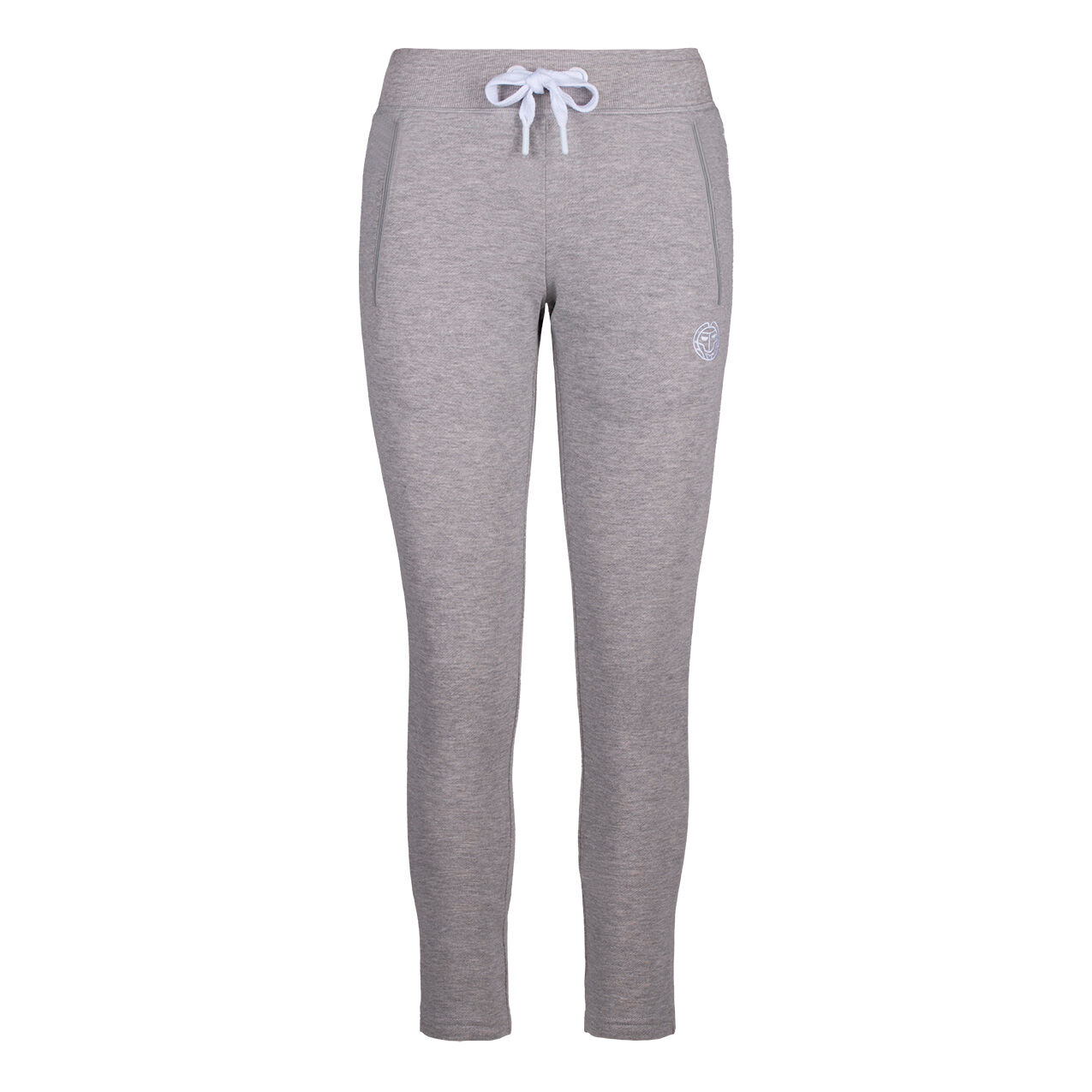 Ayanda Basic Trainingshose Damen - Hellgrau, Weiß