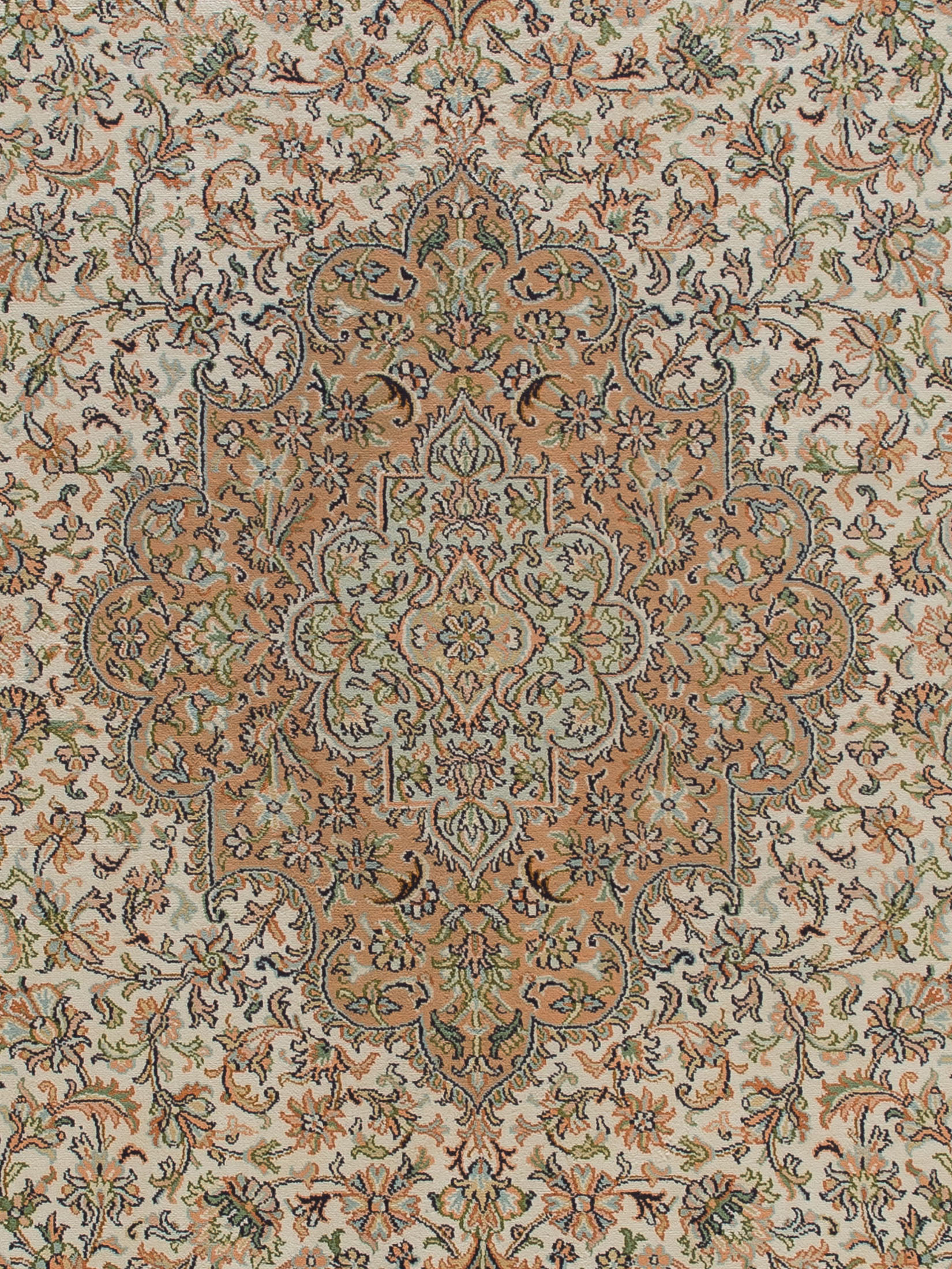 Kaschmir Seide 18/18 ca. 253 x 337 cm, Unikat / Einzelstück