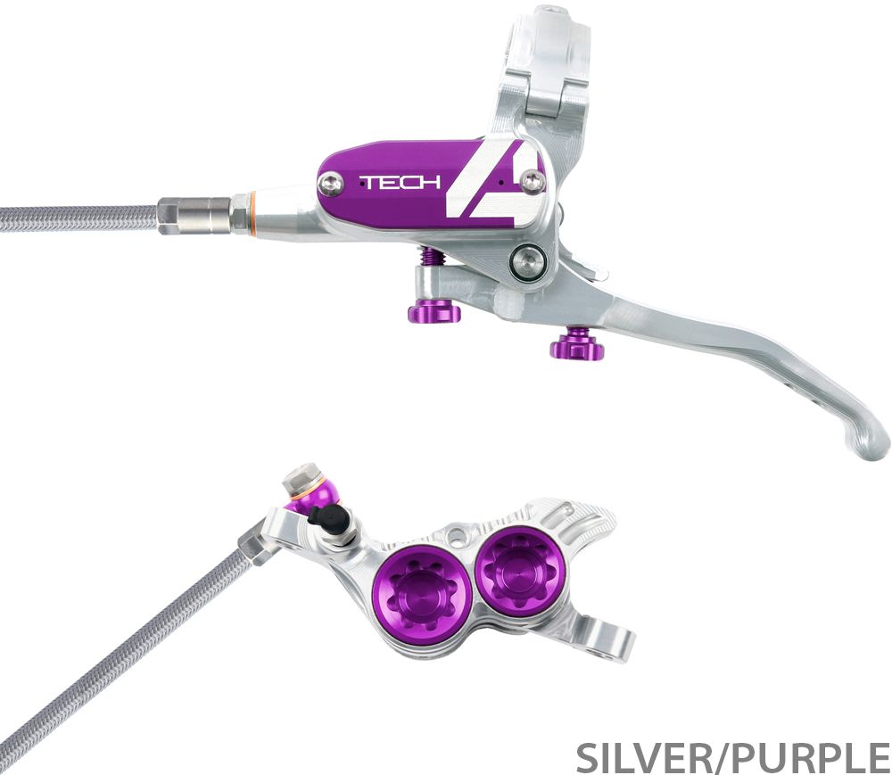 Hope Tech 4 V4 Stahlflex Scheibenbremse - Hebel links kaufen | Bike-Discount