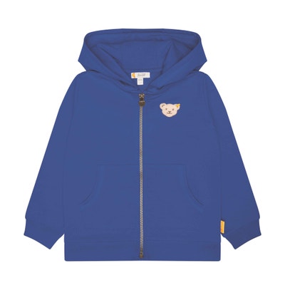 Sweatjacke, mittelblau für Jungs