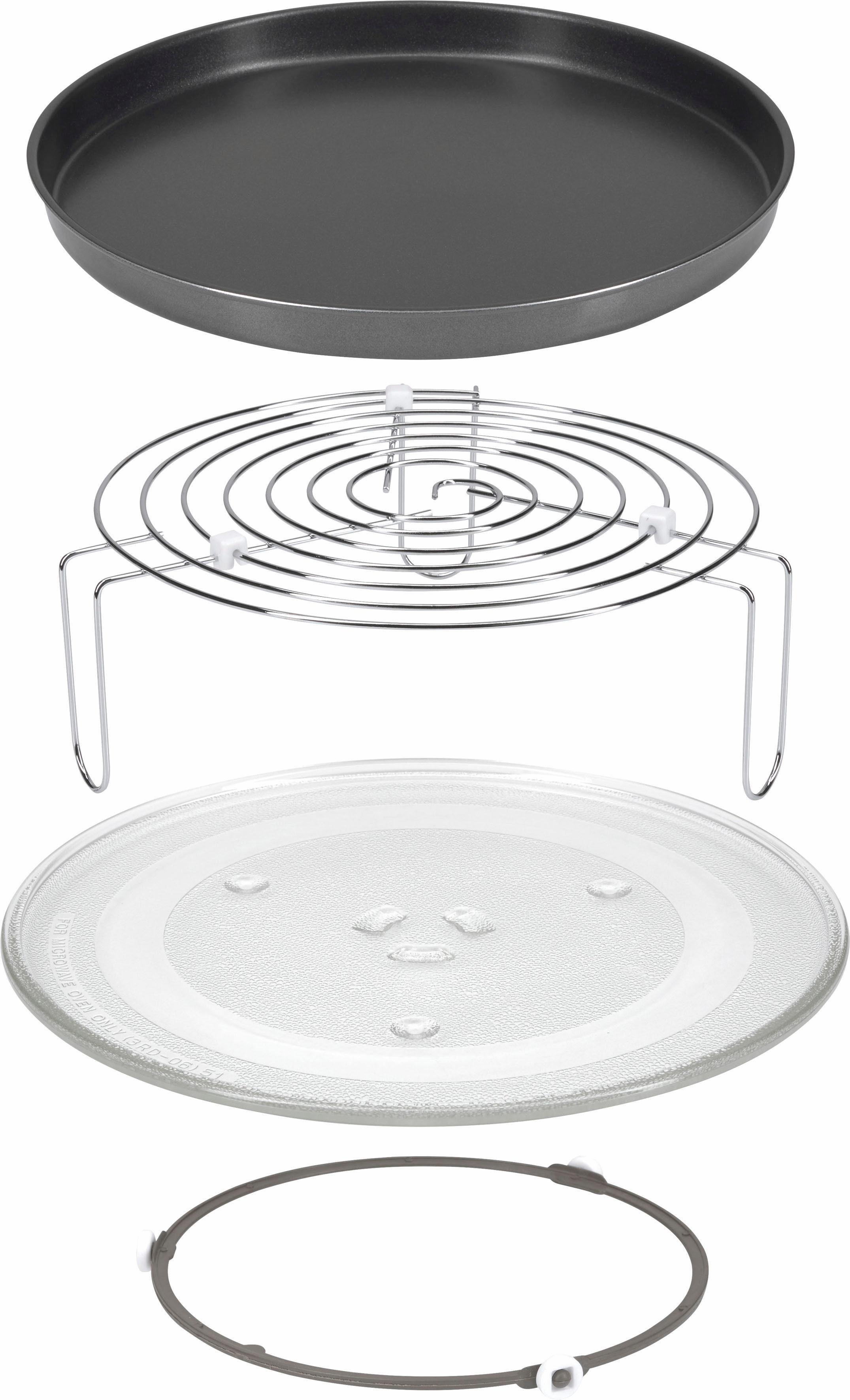 Samsung Mikrowelle MG23F301TCK/EG, Grill, 23 l