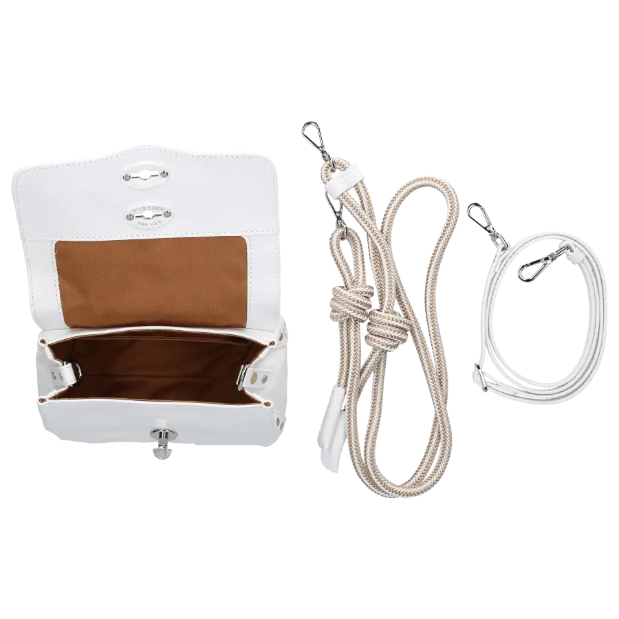 Zanellato - Handtasche POSTINA DELBA BABY Kalbsleder - weiß