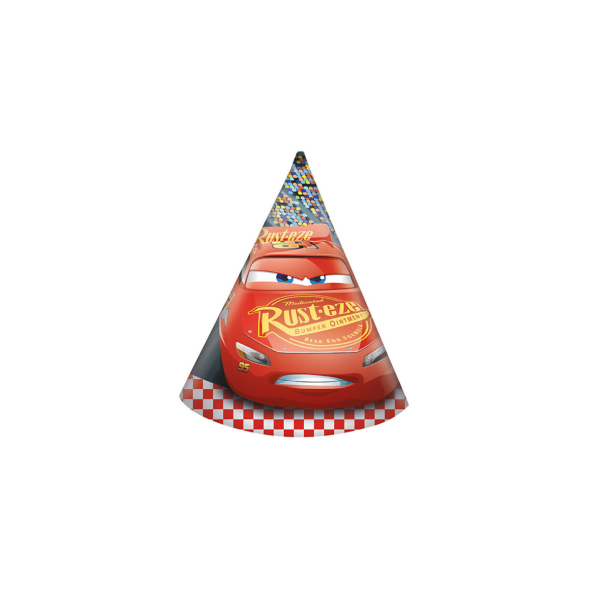 Partyhüte/Partyhütchen   Cars 3, 6 Stück