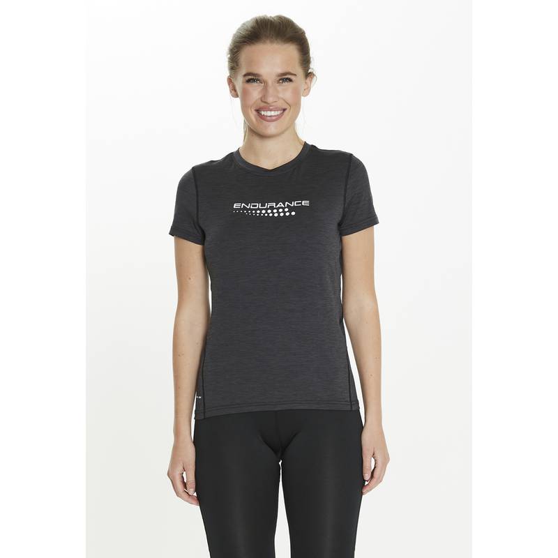 Endurance WANGE MELANGE Printshirt Damen