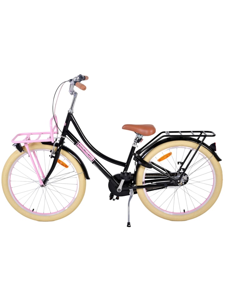 Volare Kinderfahrrad Excellent Fahrrad für Mädchen 24 Zoll Kinderrad Schwarz 8 Jahre günstig kaufen onesize
