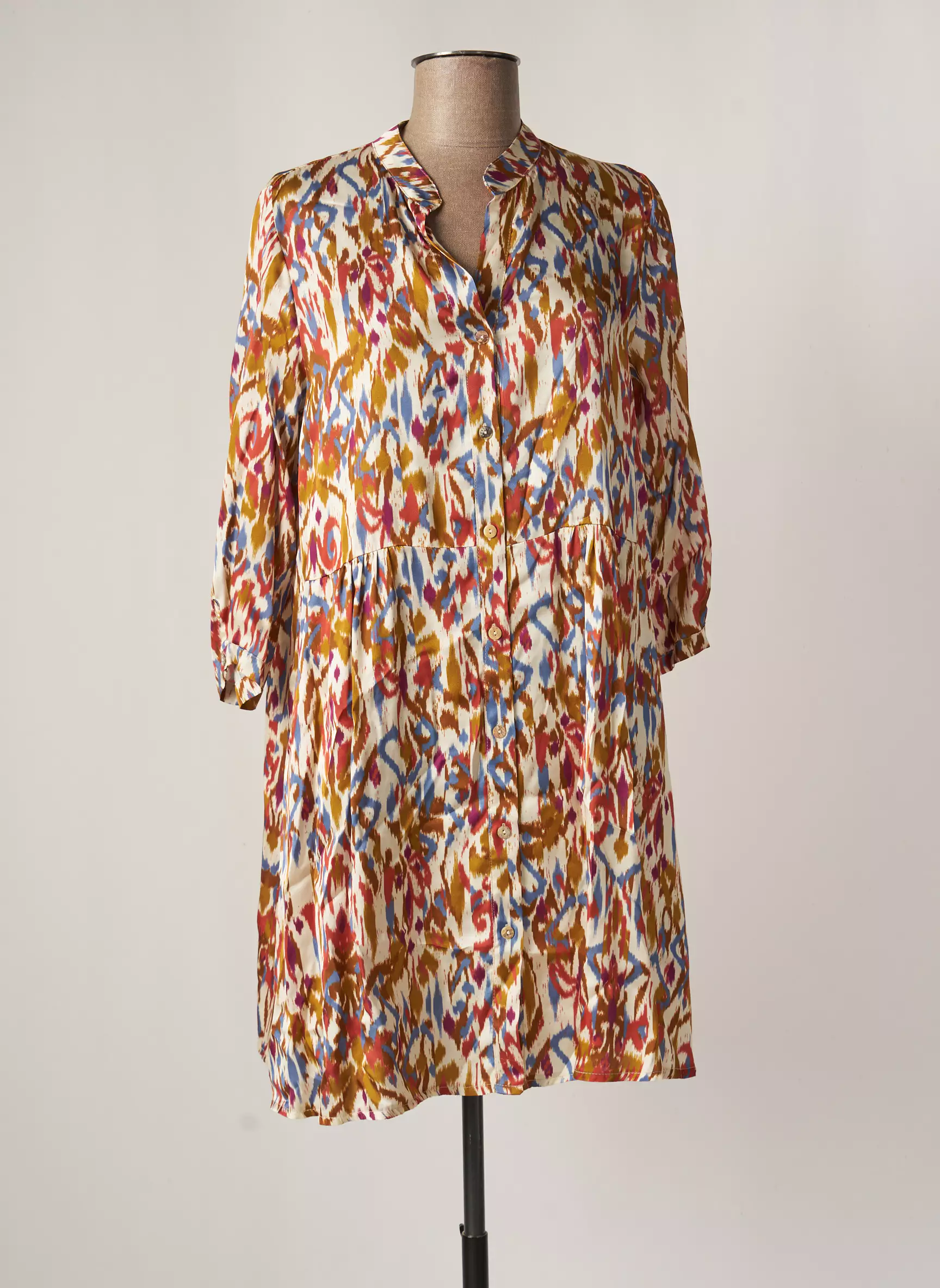Pako Litto Robes Courtes Femme couleur marron