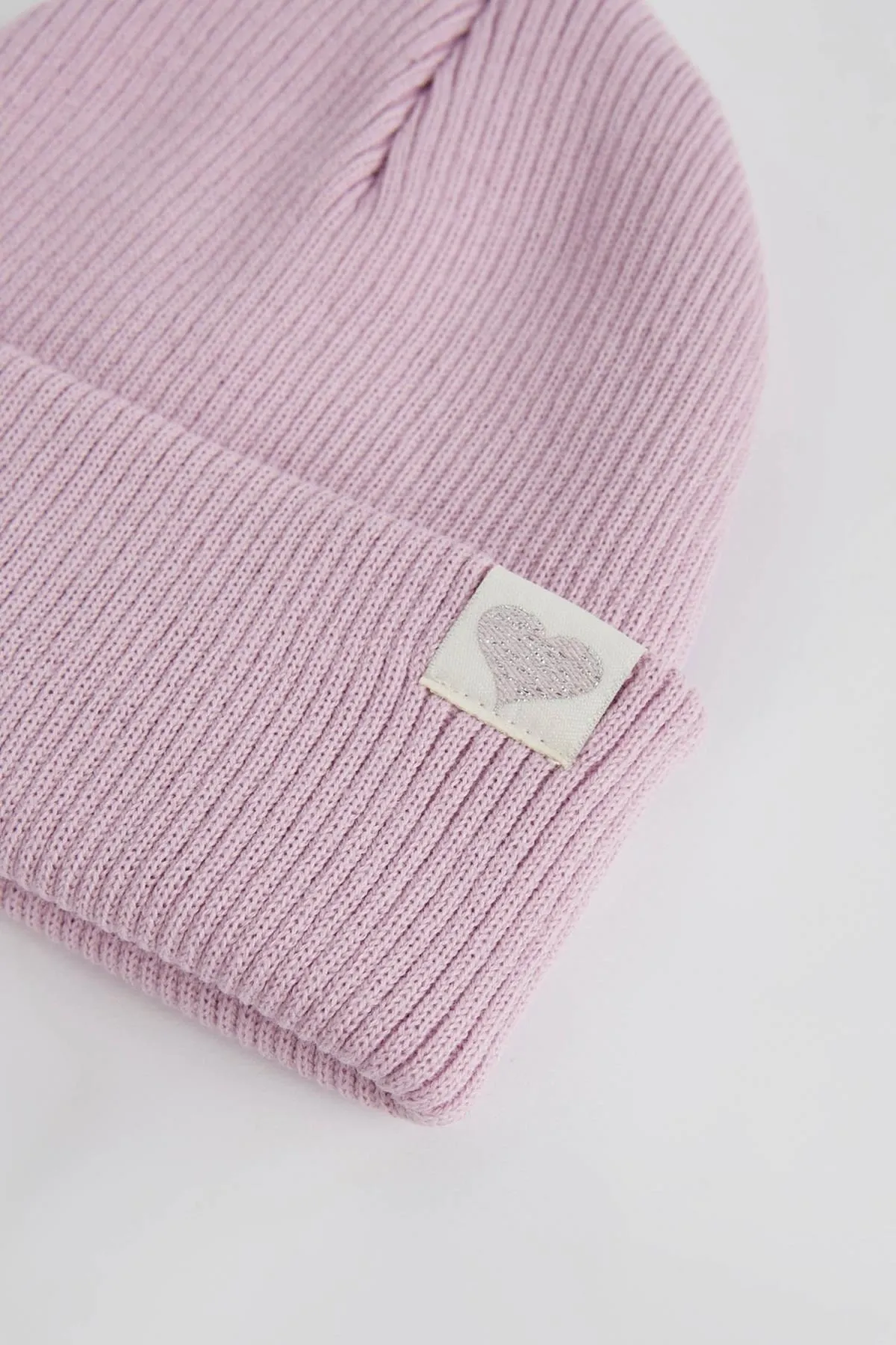 DeFacto  Gewebte, beschriftete Strickmütze für Mädchen