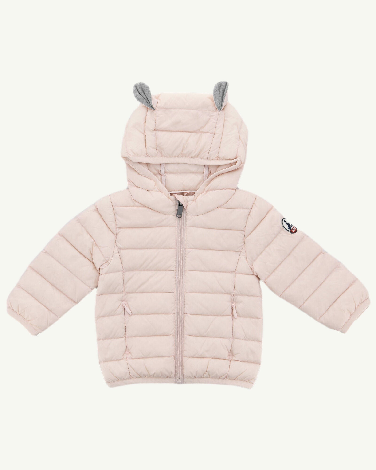 Doudoune à capuche bébé Rose clair Mael