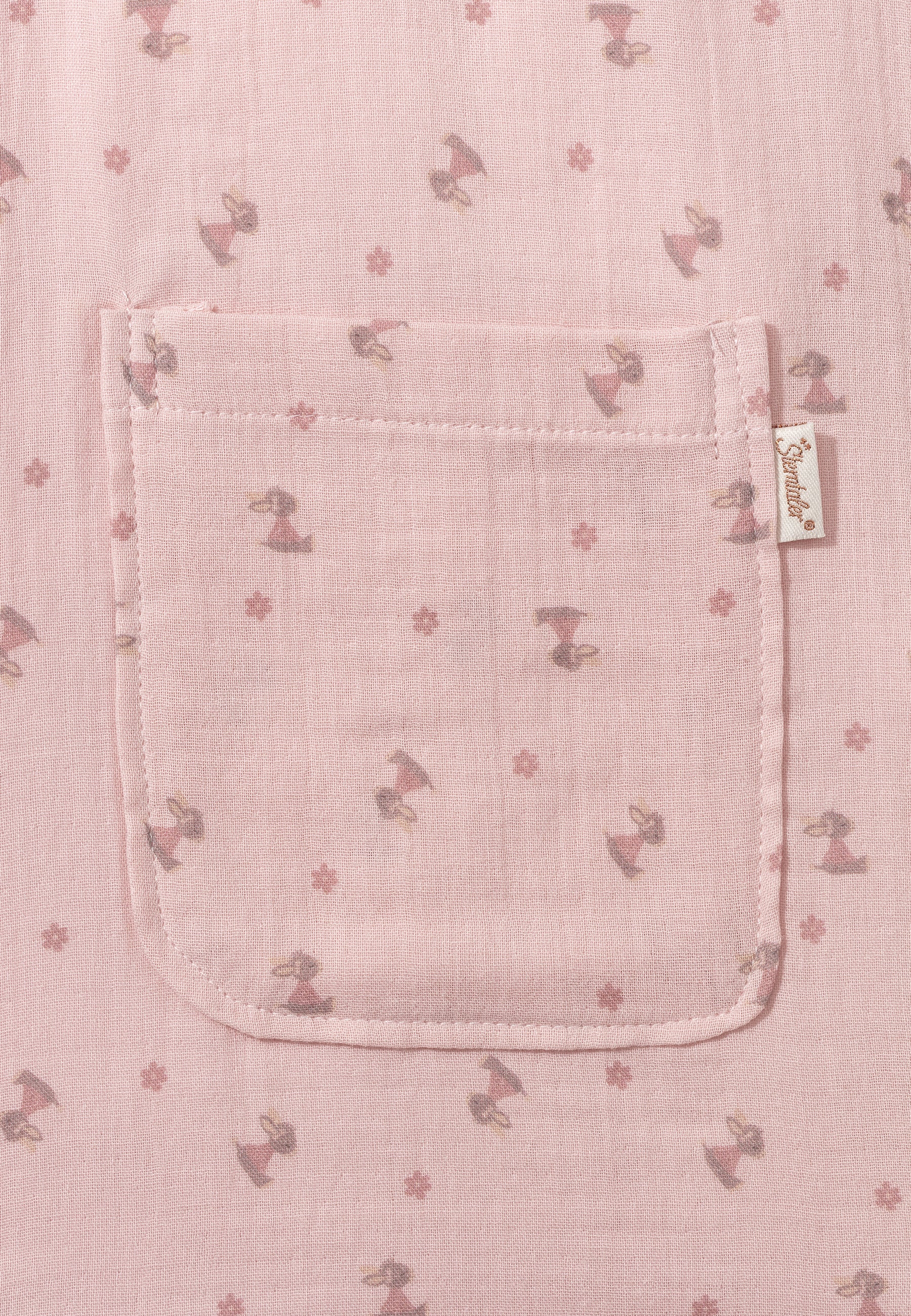 Badeponcho Musselin Esel Emmi Girl in rosa