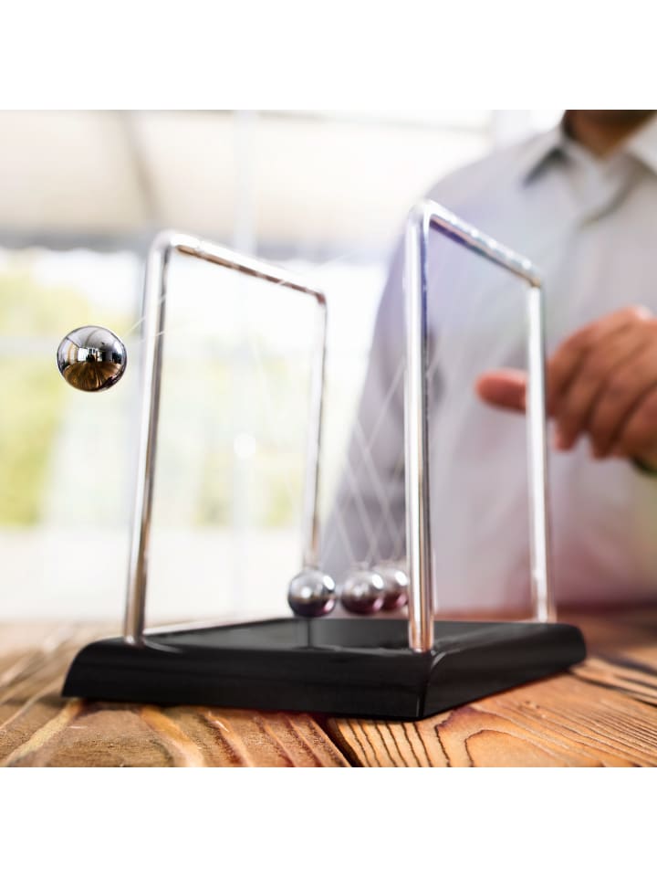 relaxdays Newton Pendel in Silber günstig kaufen onesize