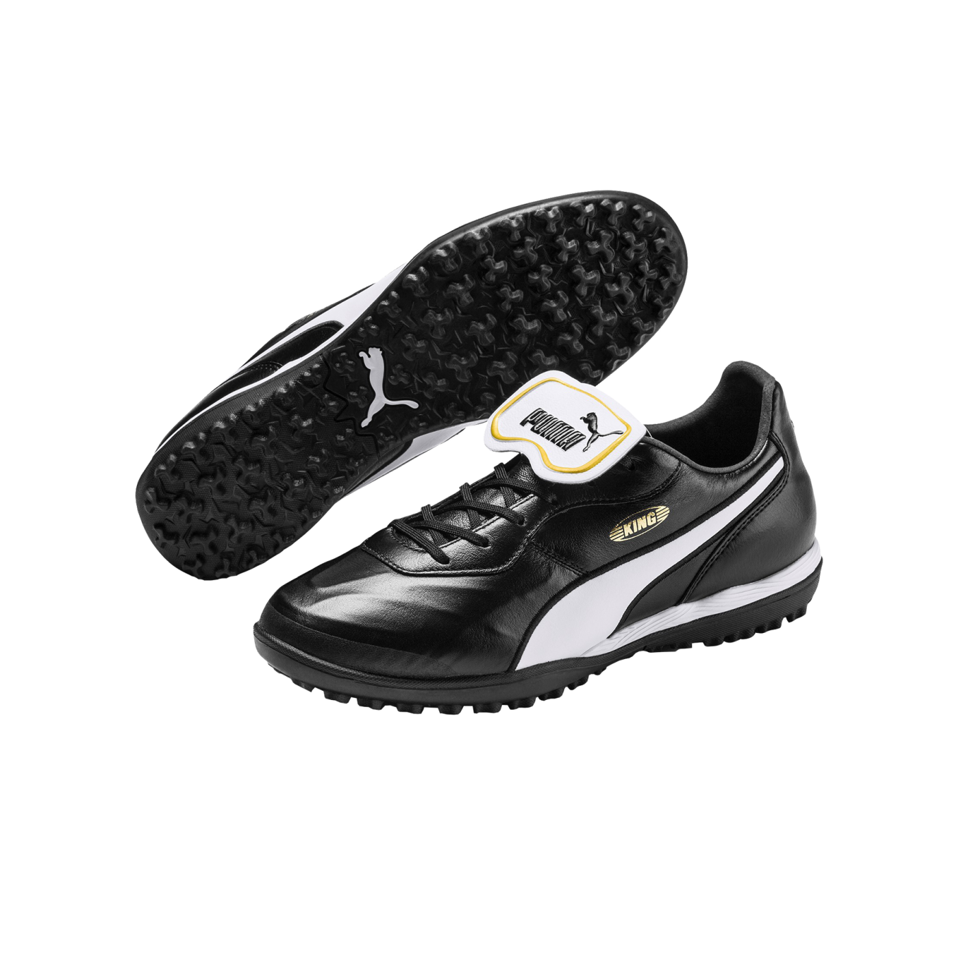 PUMA KING Top TT Turf Schwarz Weiss F01