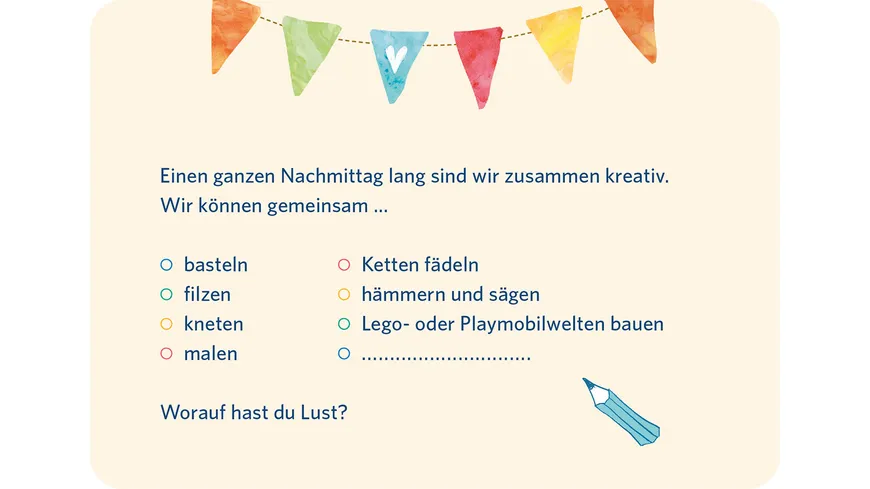 Lass uns was erleben. Zeit-Gutscheine für dich