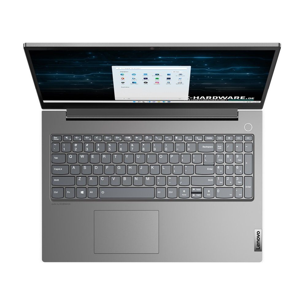 Lenovo ThinkBook i5 10300H, 16GB RAM, 256GB+1000GB NVMe SSD, Win 11Pro Gaming-Notebook (39,60 cm/15.6 Zoll, Intel Core i5, NVIDIA GTX 1650, 256 GB SSD, beleuchtete Tastatur)